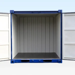 8ft Storage Container New Blue (RAL 5013)